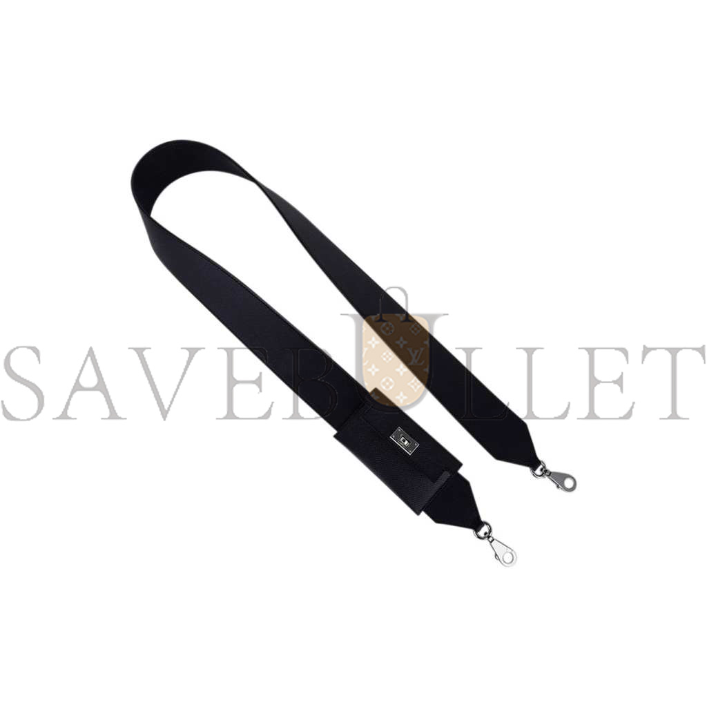 HERMES SWIFT EPSOM POCKET KELLY SHOULDER STRAP BLACK (5cm)